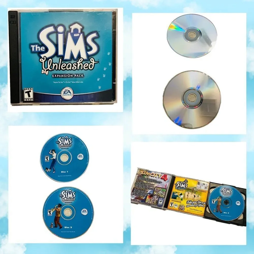 The SIMS PC Game Plus 4 Expansion Packs